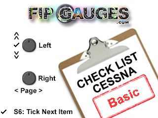 DISCONTINUED: Cessna Basic Check List